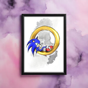 Sonic the Hedgehog Print