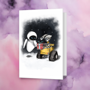 WALL.E & Eve Greeting Card