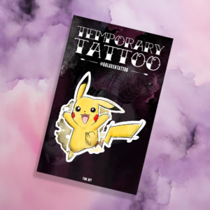 Pikachu Temporary Tattoo