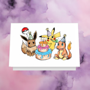 Pokémon Birthday Card