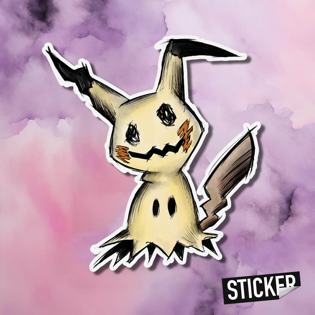 Mimikyu Sticker