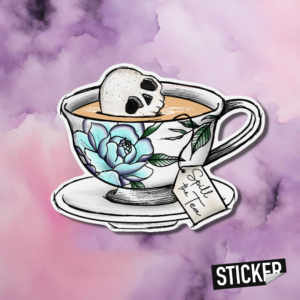 Spill the Tea Sticker