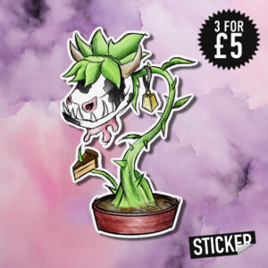 Cowplant Sticker